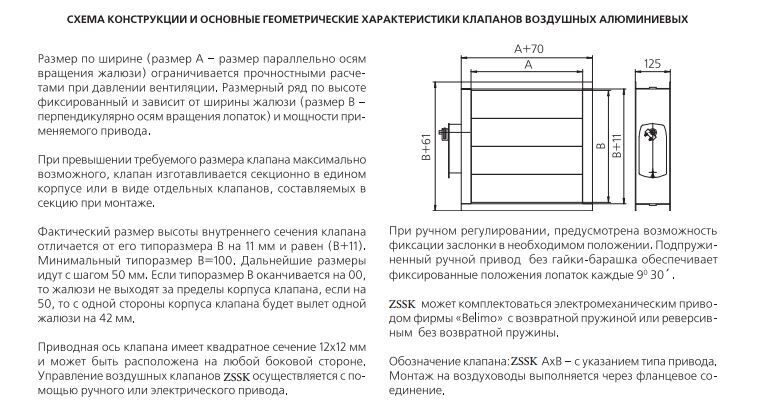 Клапан ZSSK 2